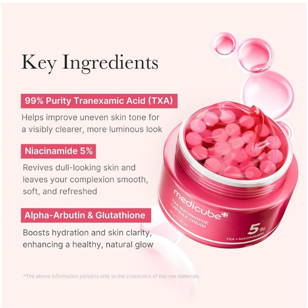medicube TXA+NIACINAMIDE CAPSULE CREAM - Image 8